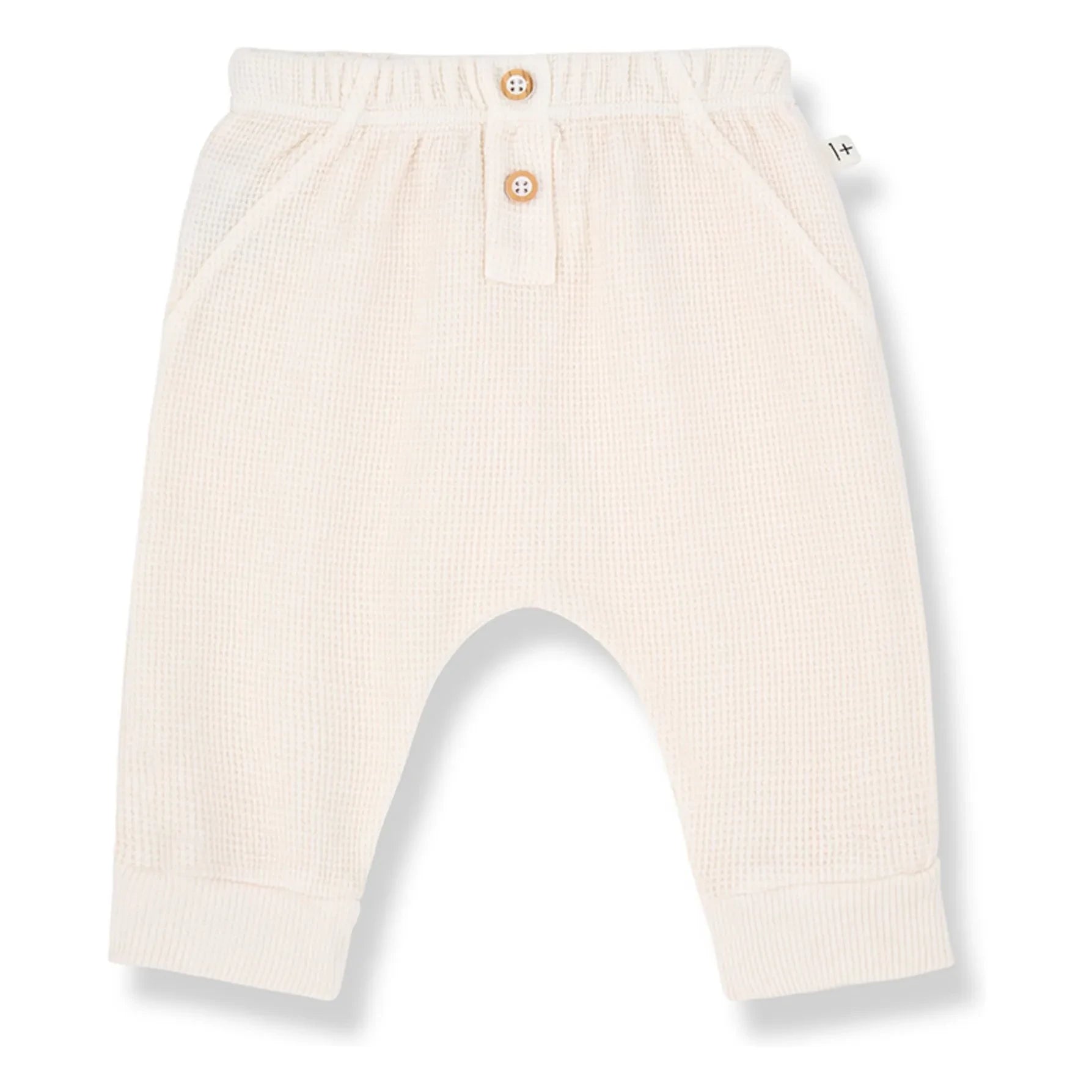 1+ in the family - Sunion Waffle Pants | Ecru