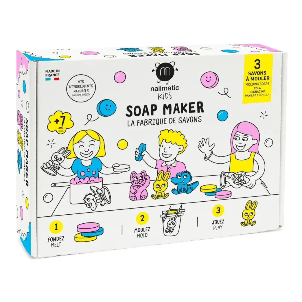 Nailmatic Kids - The Soap Factory - 3 Soaps
