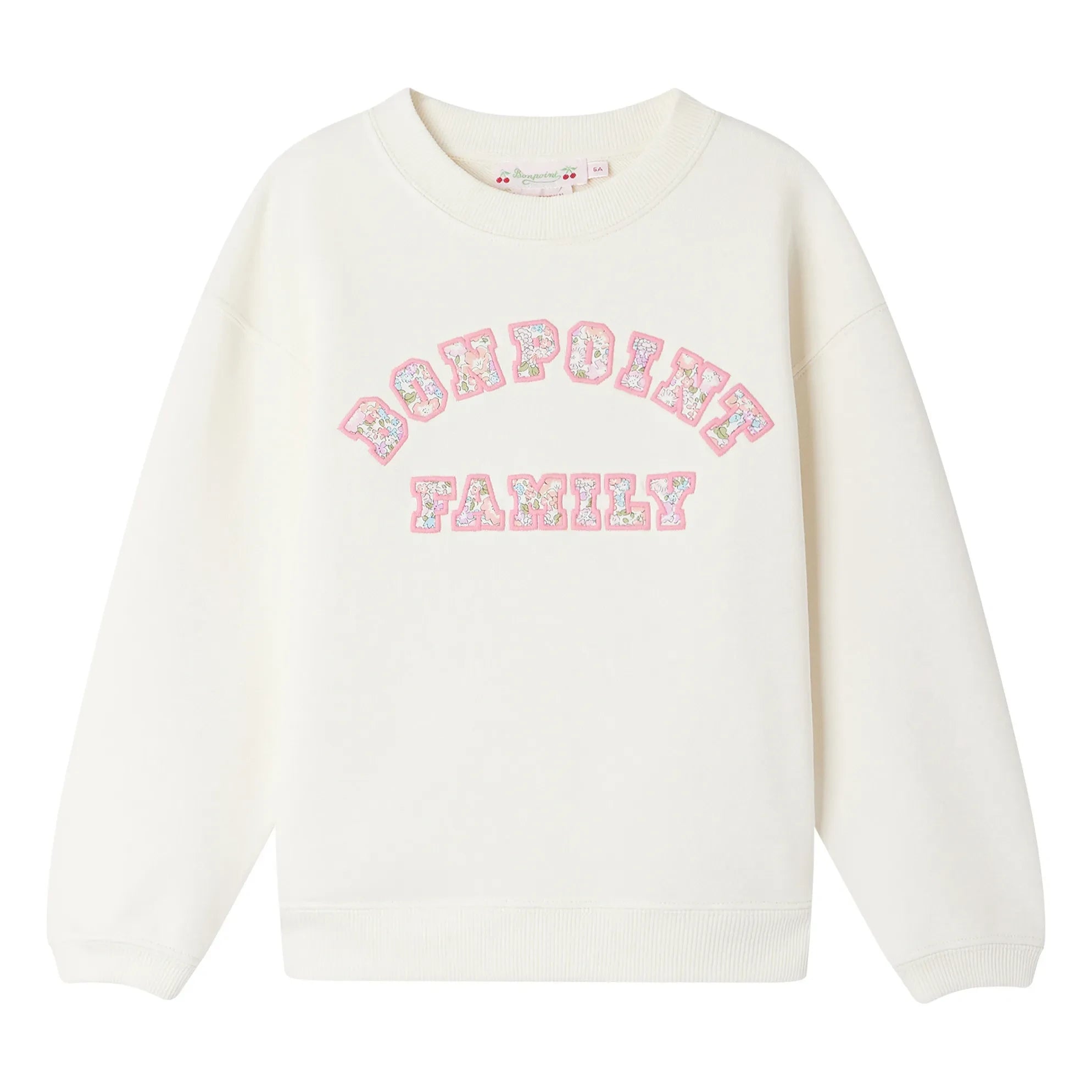 Bonpoint - Bonpoint Family Fleurette Sweater | Ecru