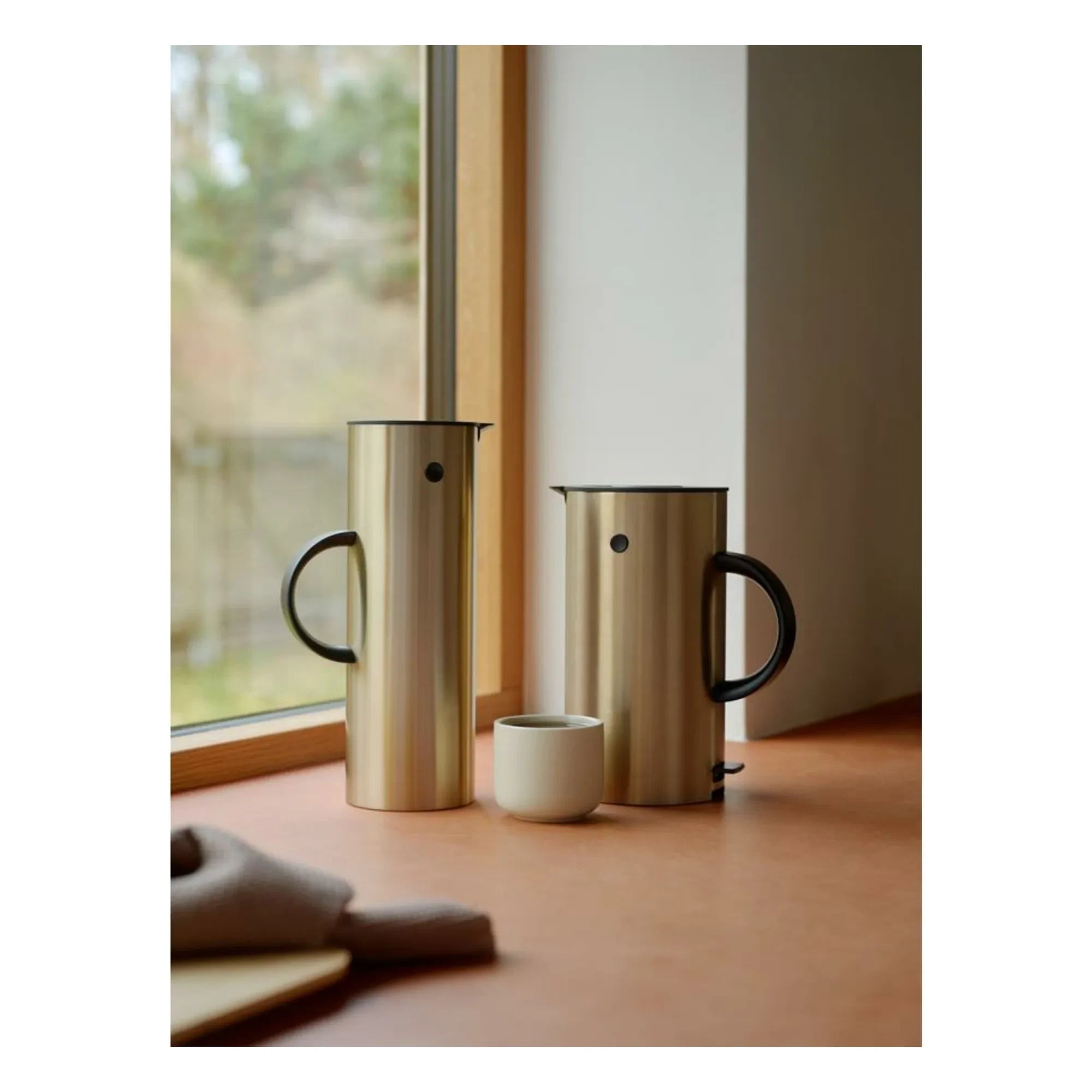 Stelton - EM77 Insulated Pitcher 1L | Stainless Steel