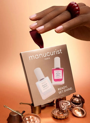 Manucurist - Active Shine & Active Glow Mini Nail Polish Gift Set