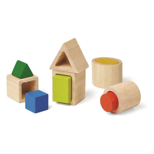 Plan Toys - Birbirine geçen geometrik şekiller