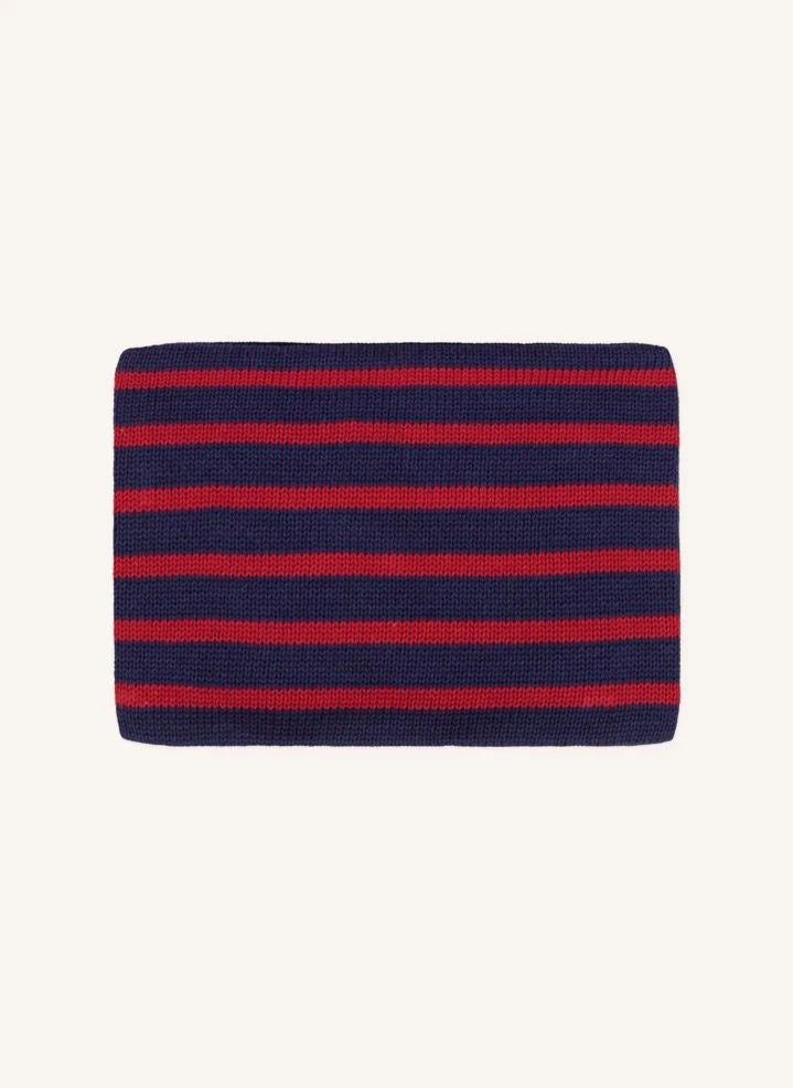 Petit Bateau - Çizgili Organik Pamuk Choker | Gece mavisi