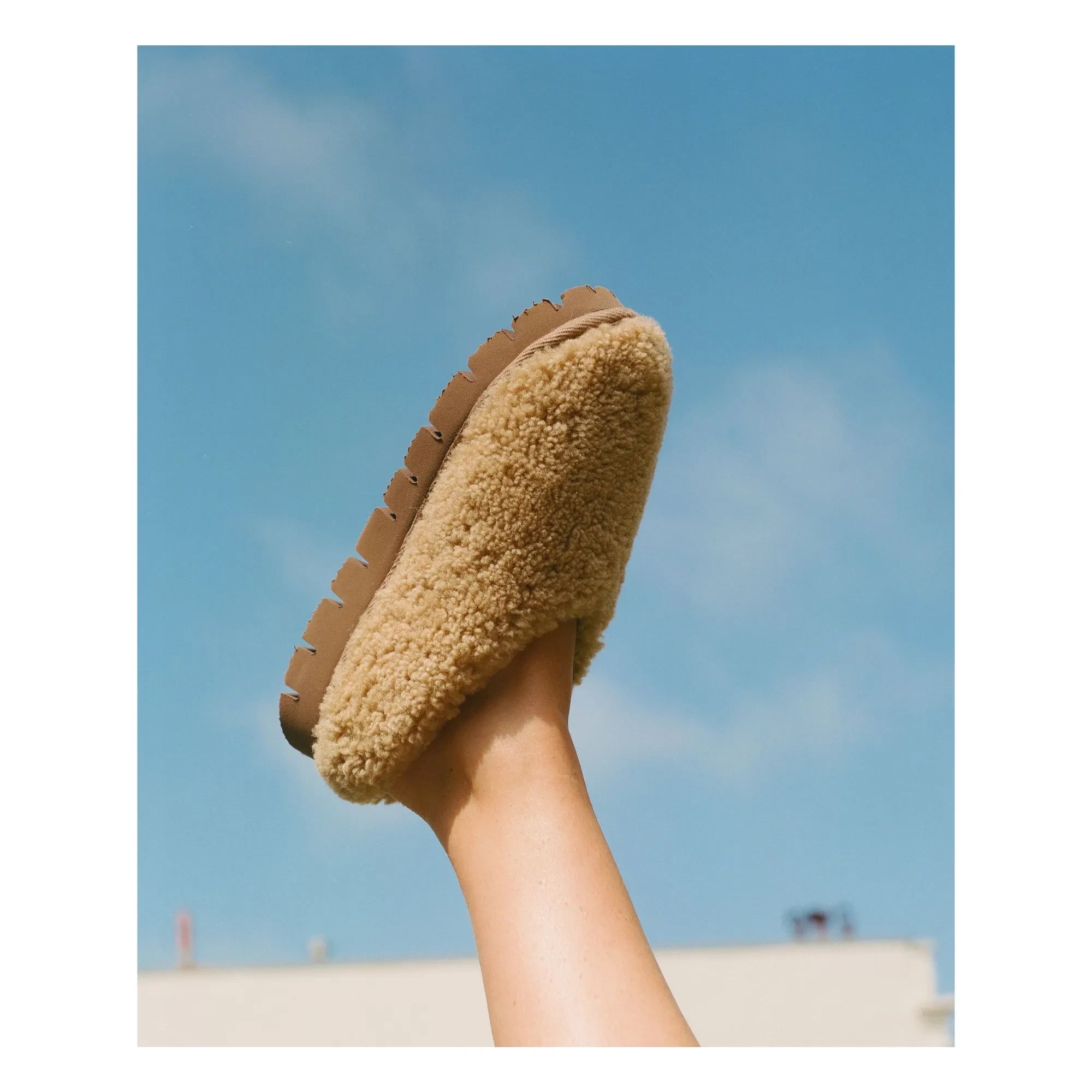 ILDA'S sheep - Sheep Leather Sabots | Beige