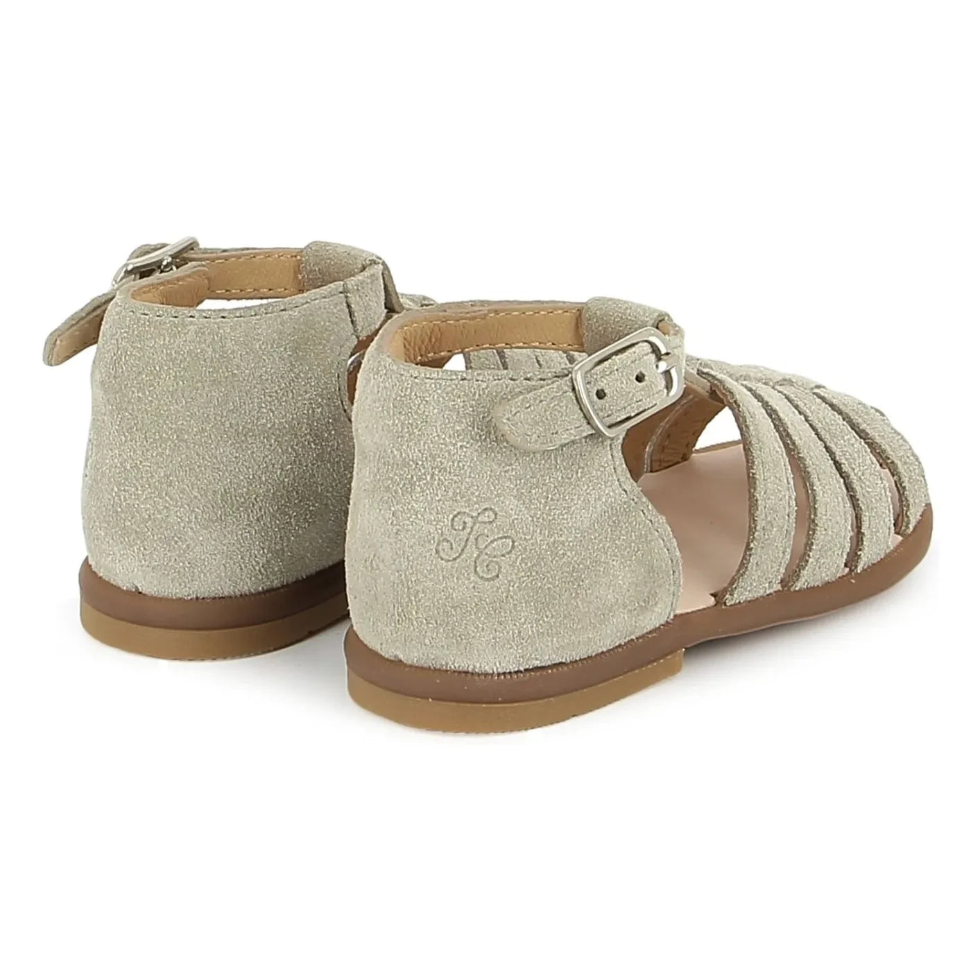 Tartine et Chocolat - Ares Velvet Sandals | Sand
