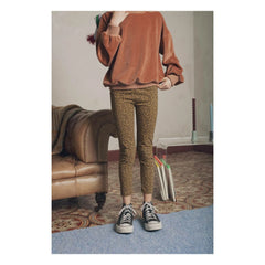 Marlot Paris - Mikky Leopar Desenli Tayt | Camel