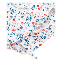 Petit Bateau - Organic Cotton Poplin Flower-Patterned Hat | Ecru