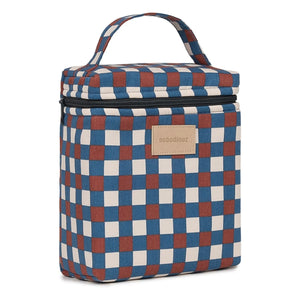 Nobodinoz - Hyde Park Mosaic heat-insulated lunch bag | Blue