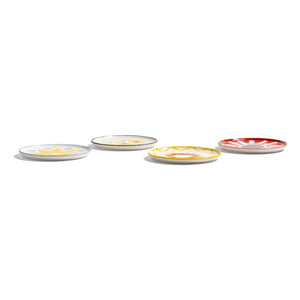 &Klevering - Festivo Porcelain Plates - Set of 4