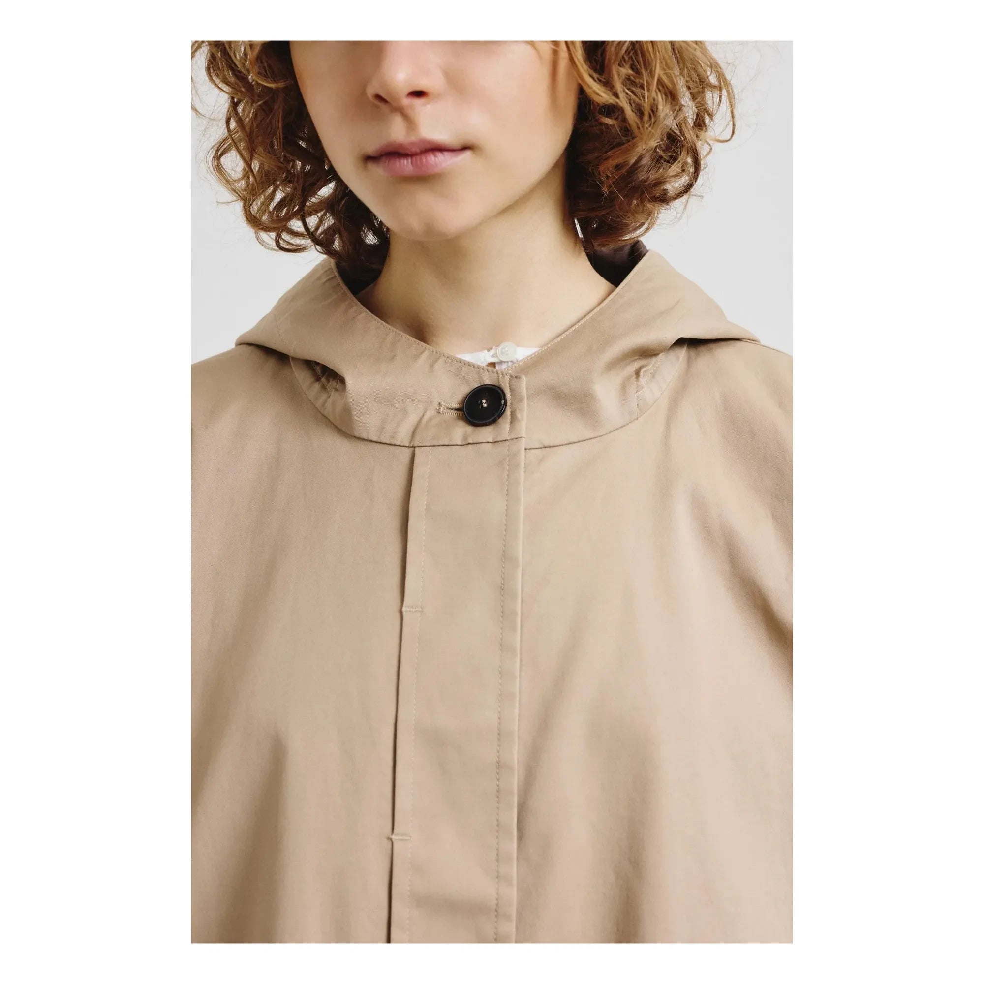 Pomandère - Cotton Canvas Waterproof Jacket | Sand