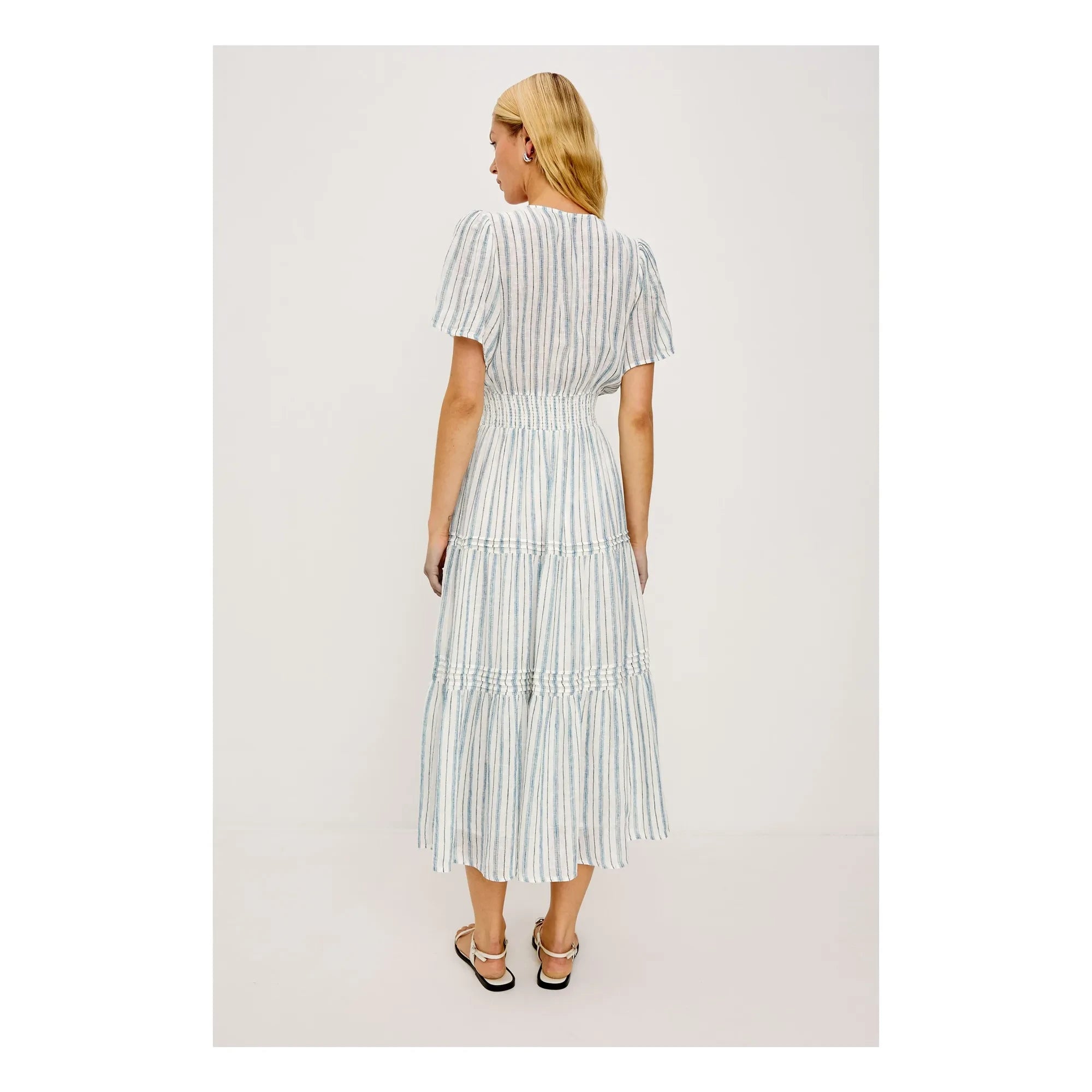 Rails - Cannes Striped Dress | Light Blue