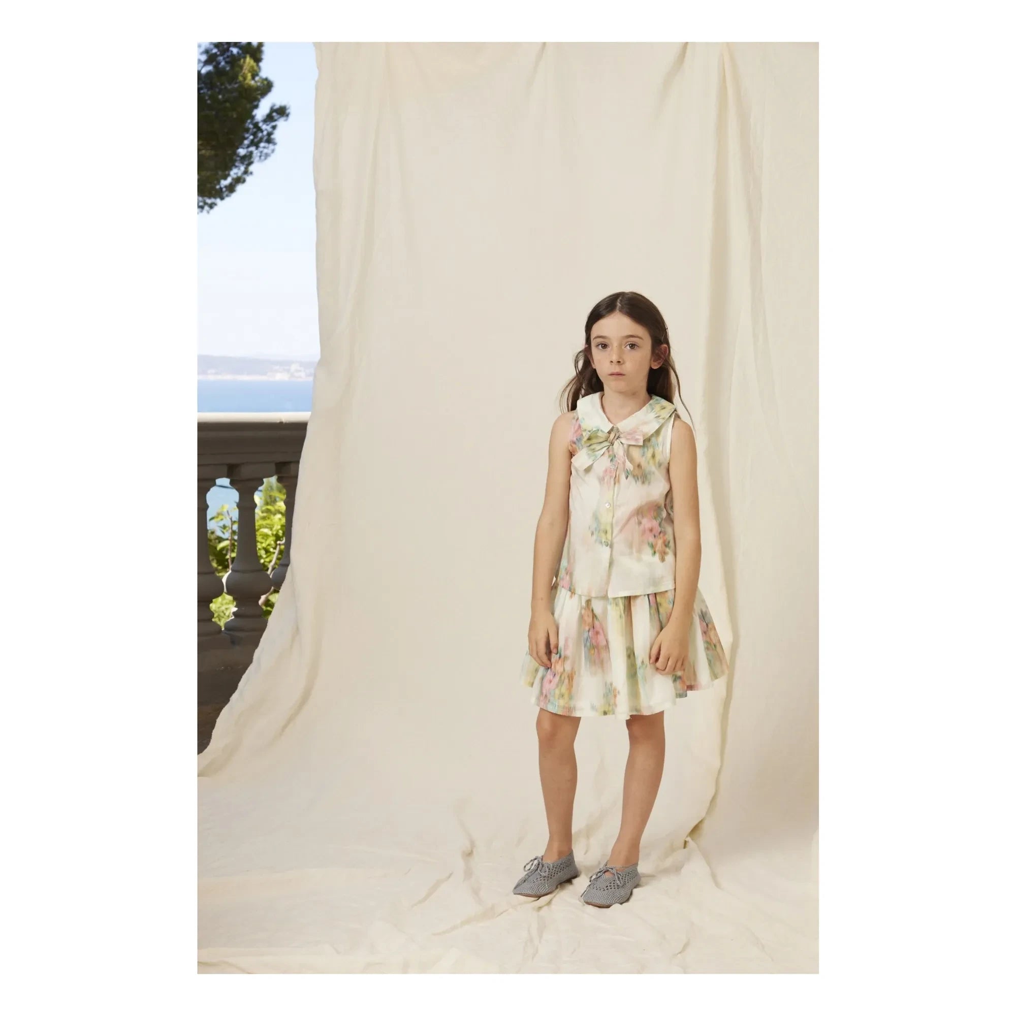 Bebe Organic - Etek Paris Aquarelle | Ecru