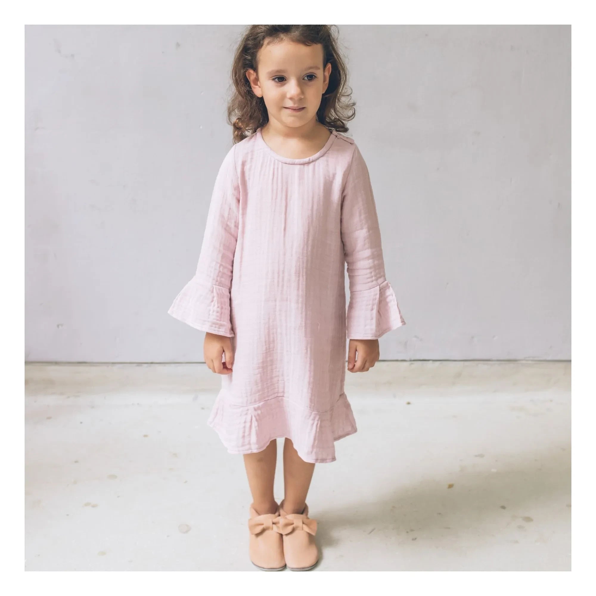 Baobaby - Knotted Sandals | Beige Pink
