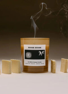 Boogie Bougie - Hot Milk & Gossip Crumbles Candle - 270 g