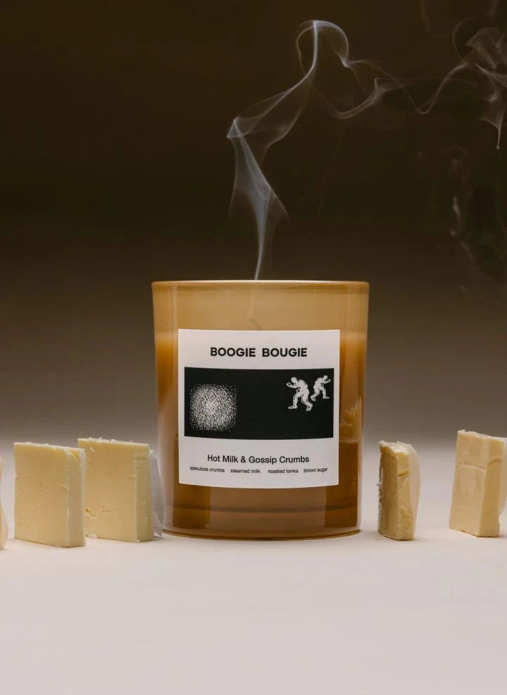 Boogie Bougie - Hot Milk & Gossip Crumbles Candle - 270 g