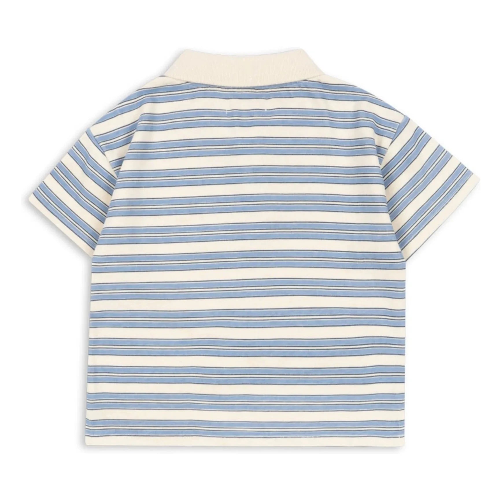 Konges Sløjd - Spotted Striped Organic Cotton Polo Shirt | Blue