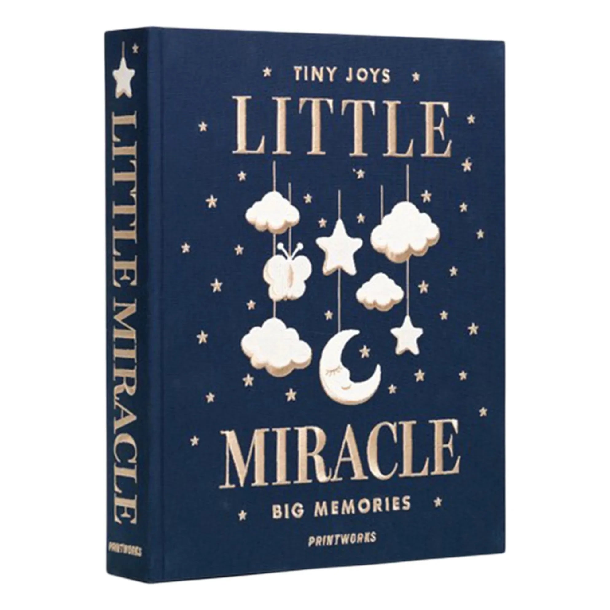 PrintWorks - Little Miracle Baby Photo Album | Night Blue