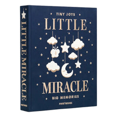 PrintWorks - Little Miracle Baby Photo Album | Night Blue