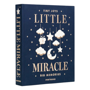 PrintWorks - Little Miracle Baby Photo Album | Night Blue