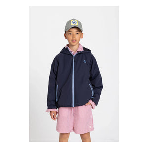 Smallable Kid - Striped Tom Shorts | Cherry Red