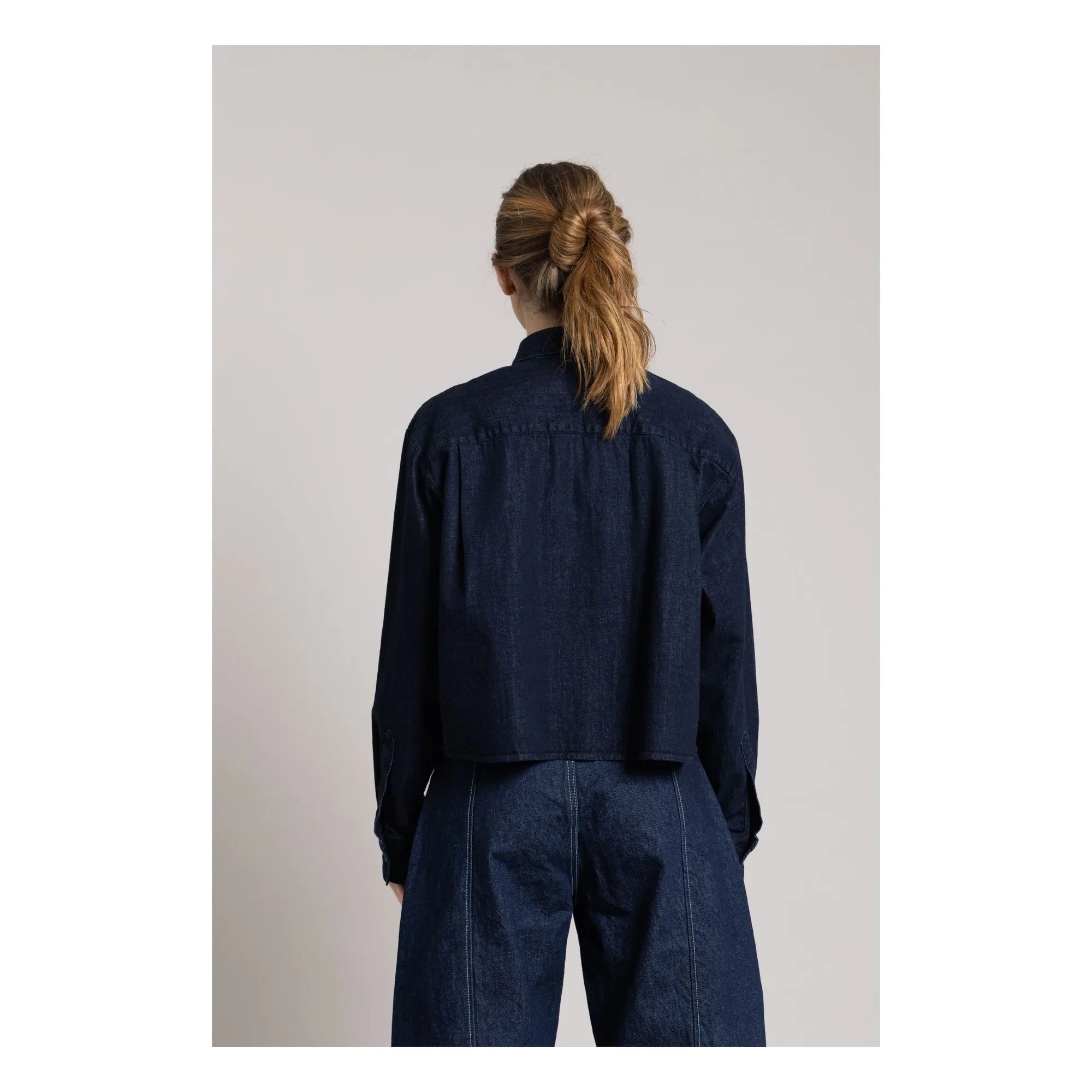 Smallable Woman - Chili Short Shirt | Raw denim