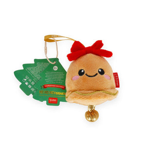 Legami - Bell Plush Toy Christmas Tree Decoration - Oh-Oh-Ohrnaments