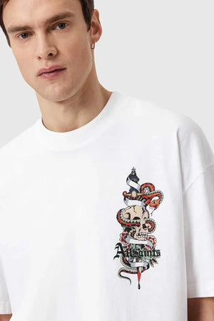 AllSaints BLADE Pamuk Tişört