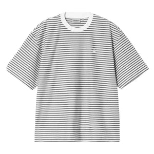Carhartt WIP - Dupree Çizgili Pamuklu Tişört | Vert Lichen