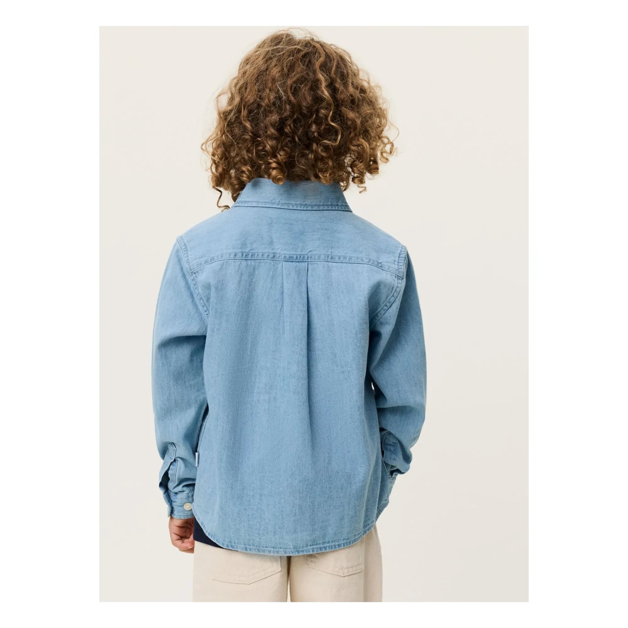 Les Deux - Konrad Denim Shirt | Washed Blue