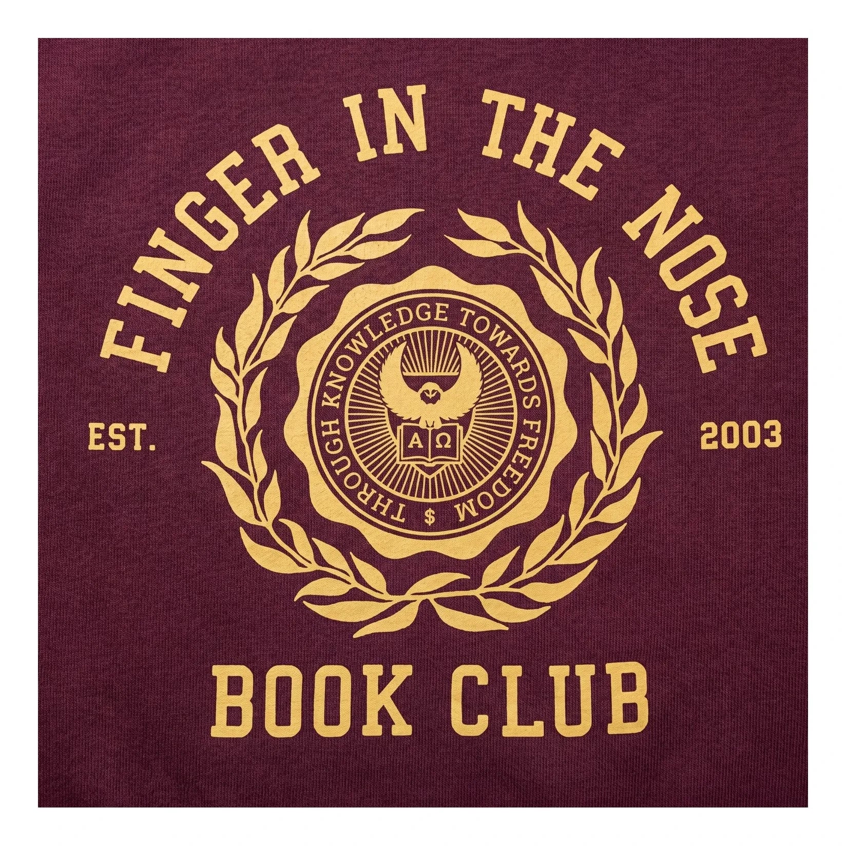 Finger in the nose - Blow Organik Pamuklu Sweatshirt | Koyu Kahverengi