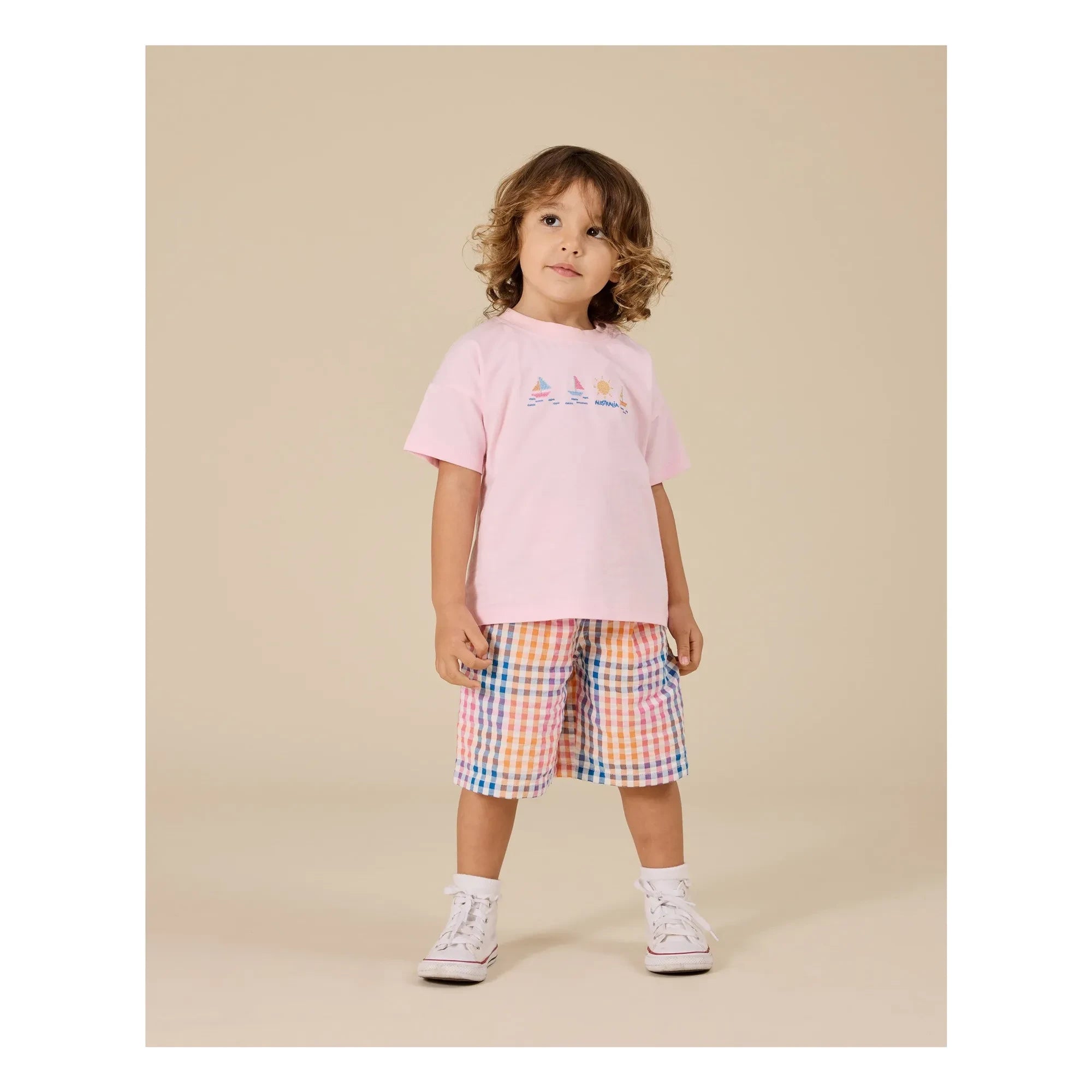 Goldie + Ace - Bateaux T-Shirt | Light Pink