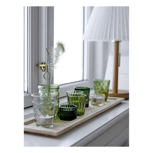 Bloomingville - Rectangular Plates and Candle Holders - 9-piece Set