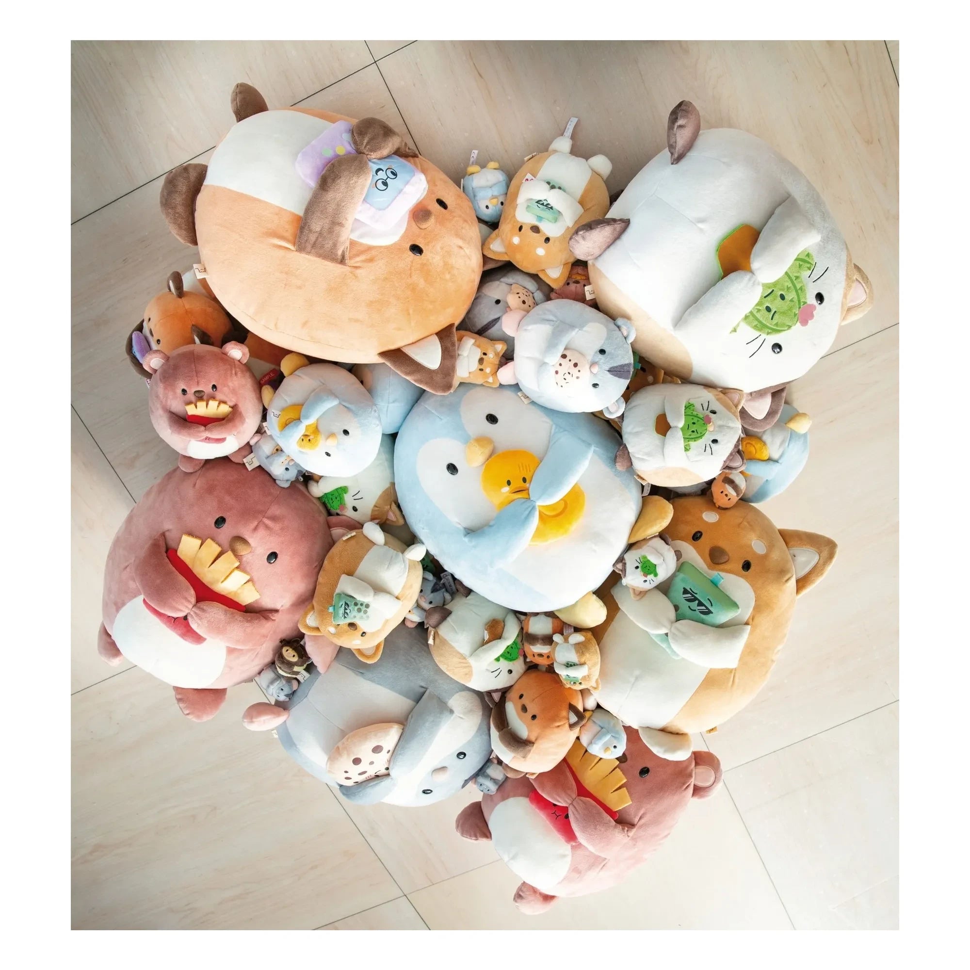 Nici - Angy peluş kedi | Beyaz