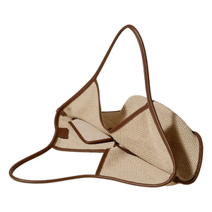 Hereu - Calella Soft Raffia Bag | Beige