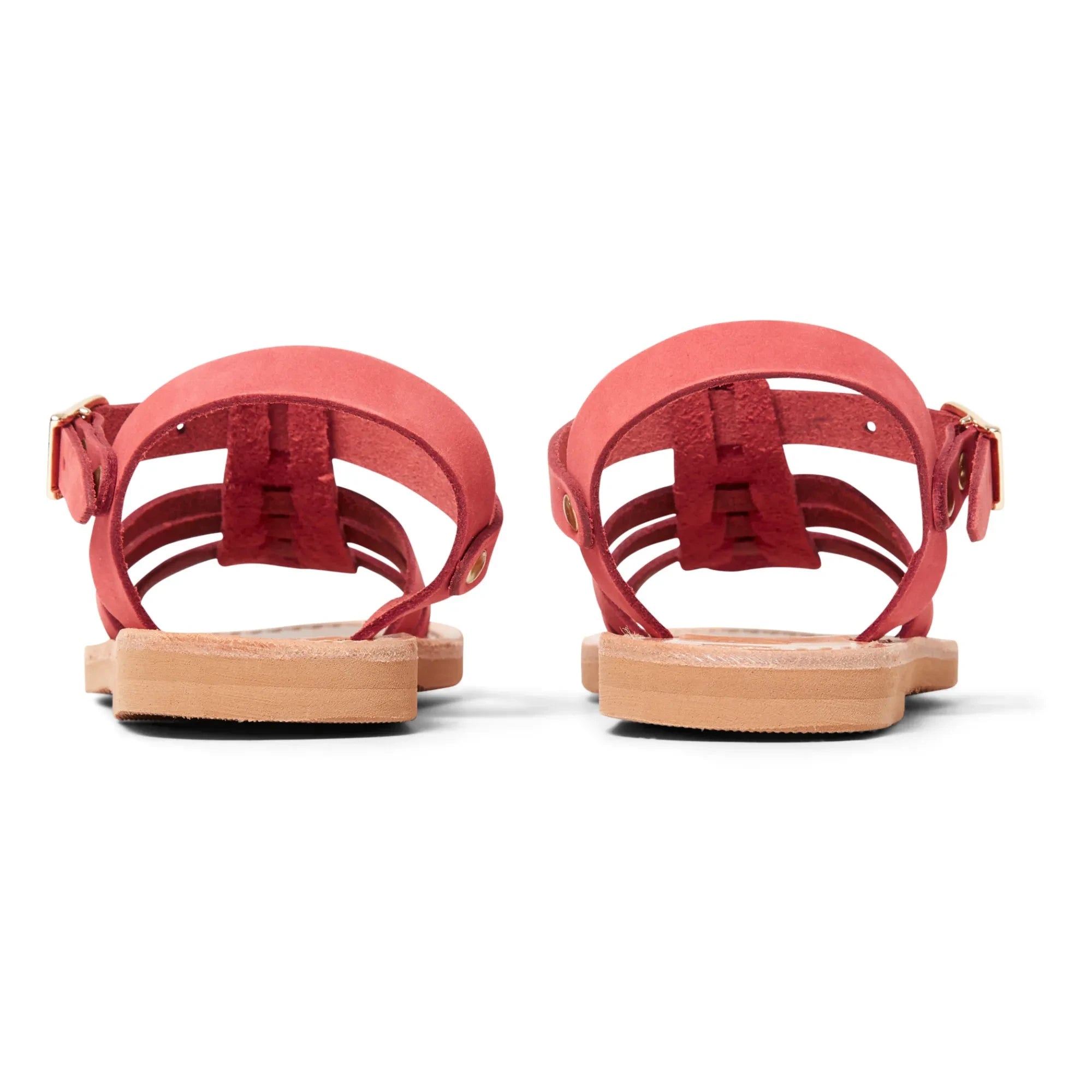 Théluto - Diego Sandals | Raspberry Red