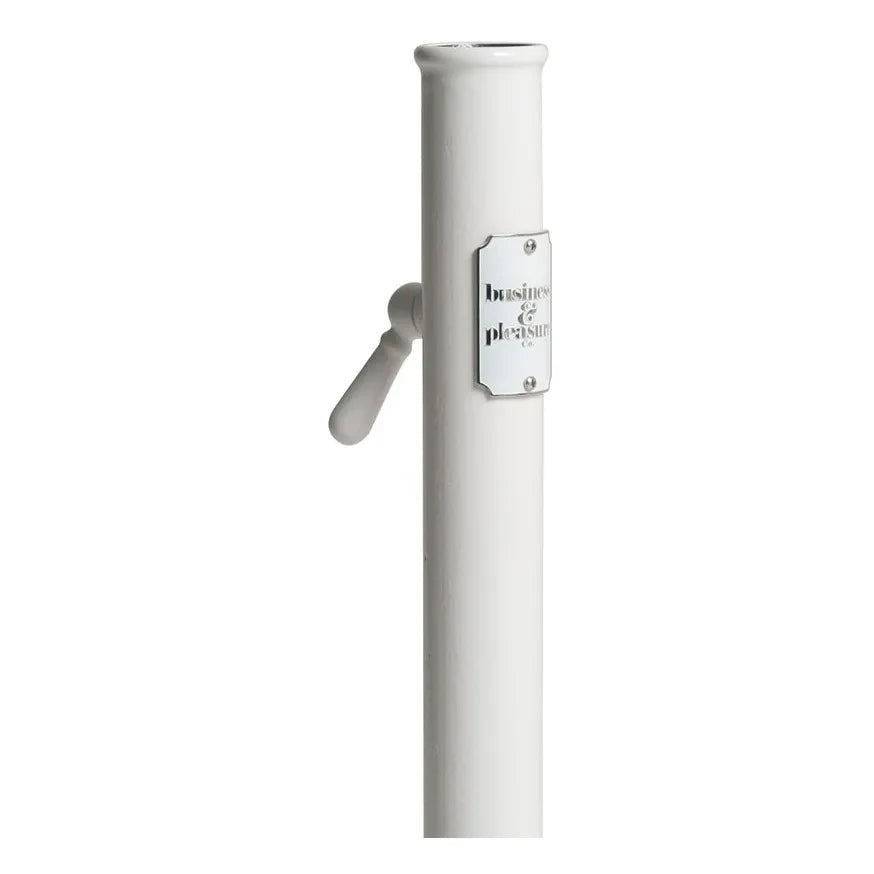 Business & Pleasure Co. - Beach Umbrella Stand | White
