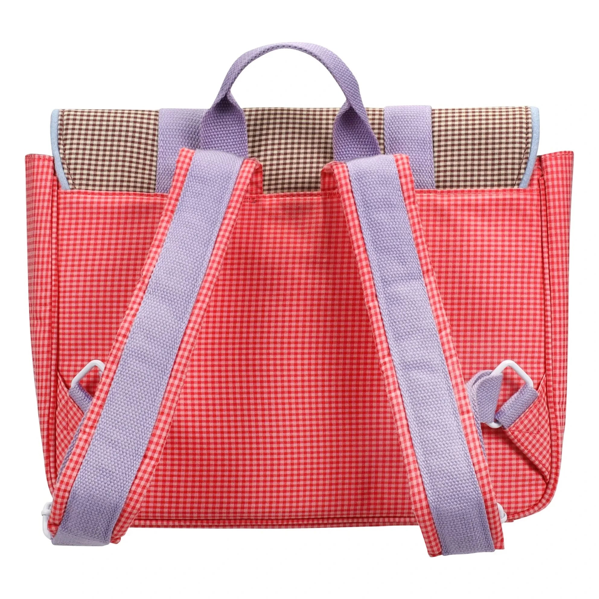 Sticky Lemon - Satchel Fleur Checks | Boise in Rose Tones