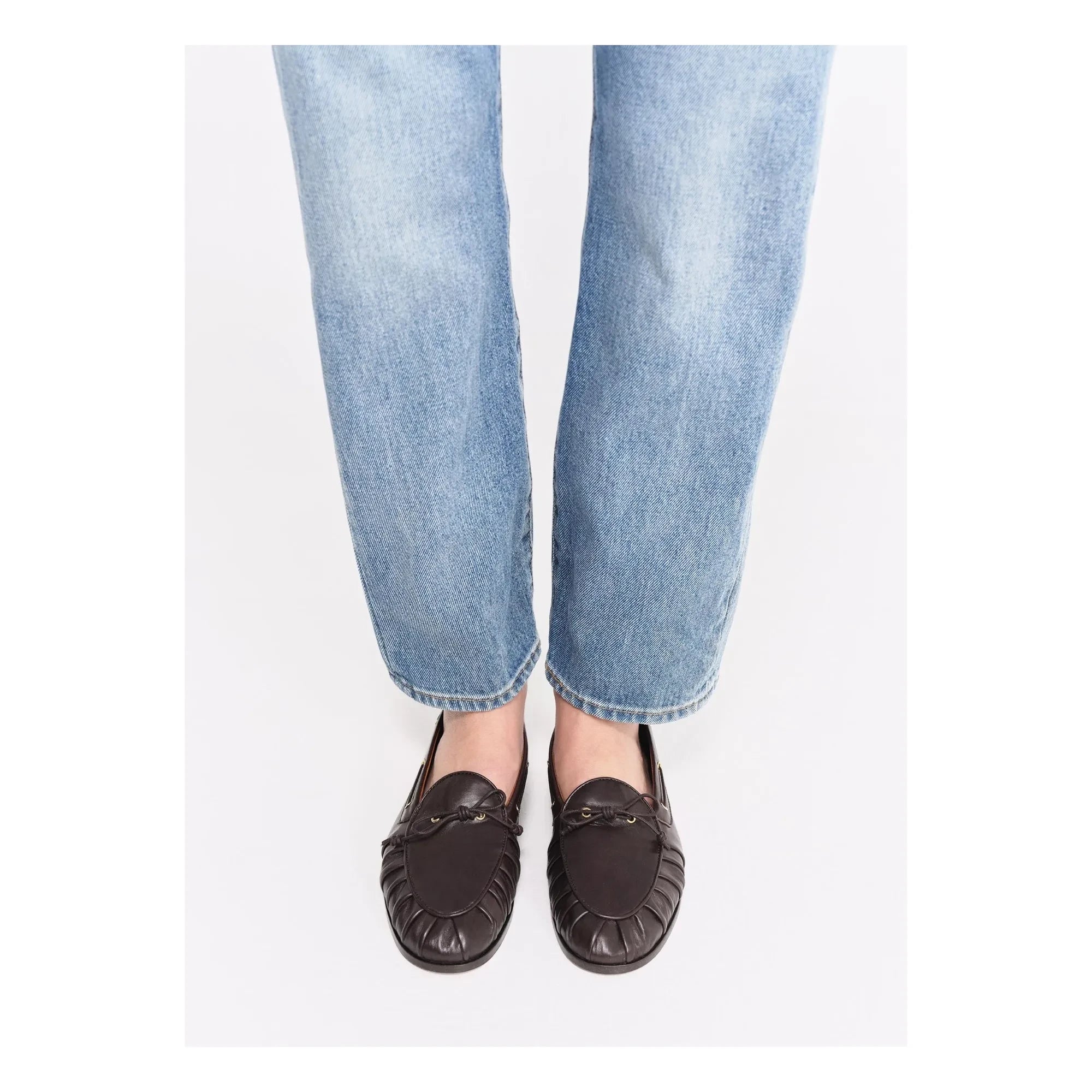 Socque Paris - Como Leather Slippers | Chocolate
