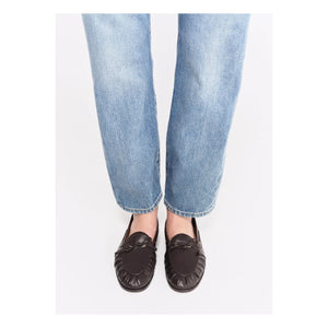 Socque Paris - Como Leather Slippers | Chocolate