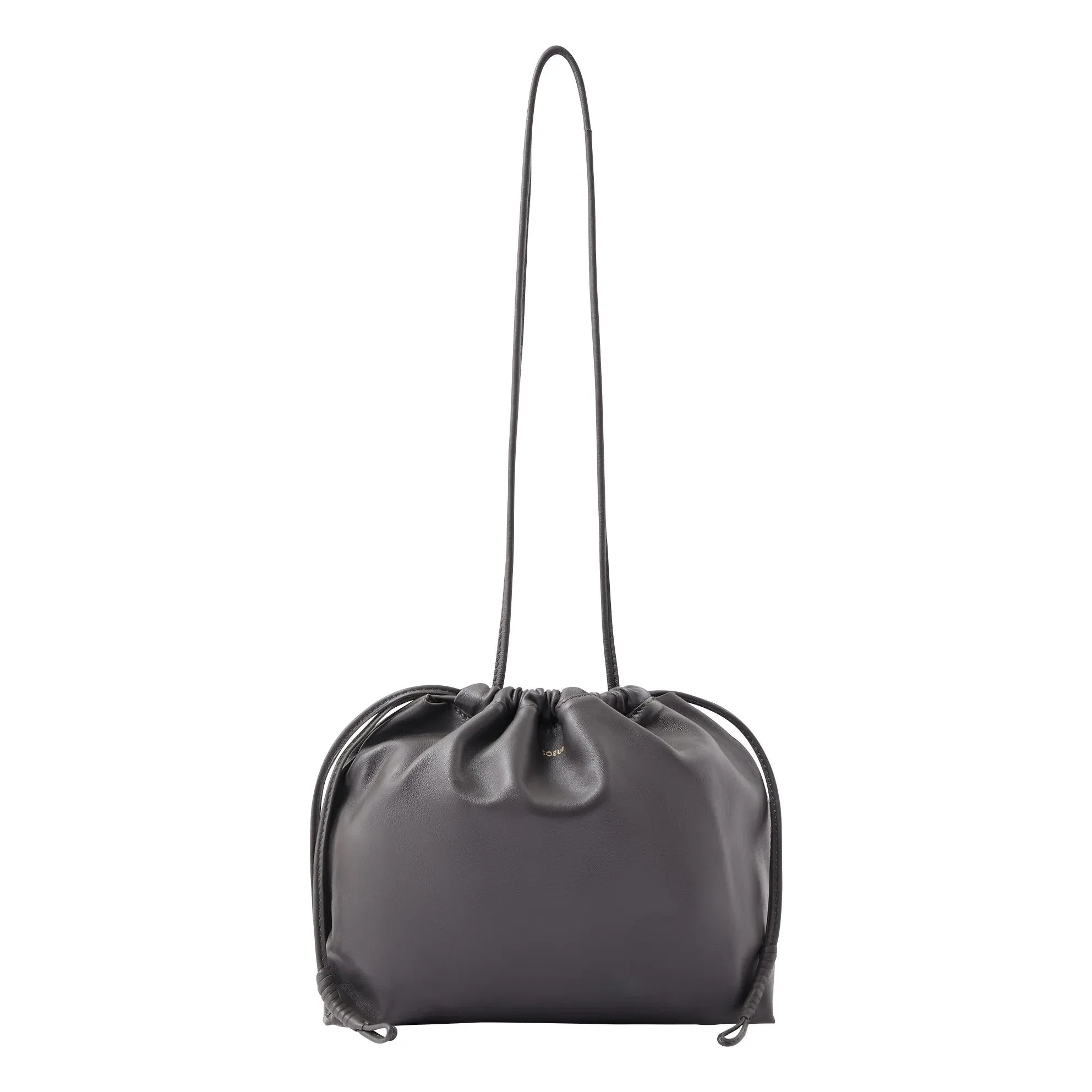 Soeur - Suzette Leather Bag | Charcoal Gray