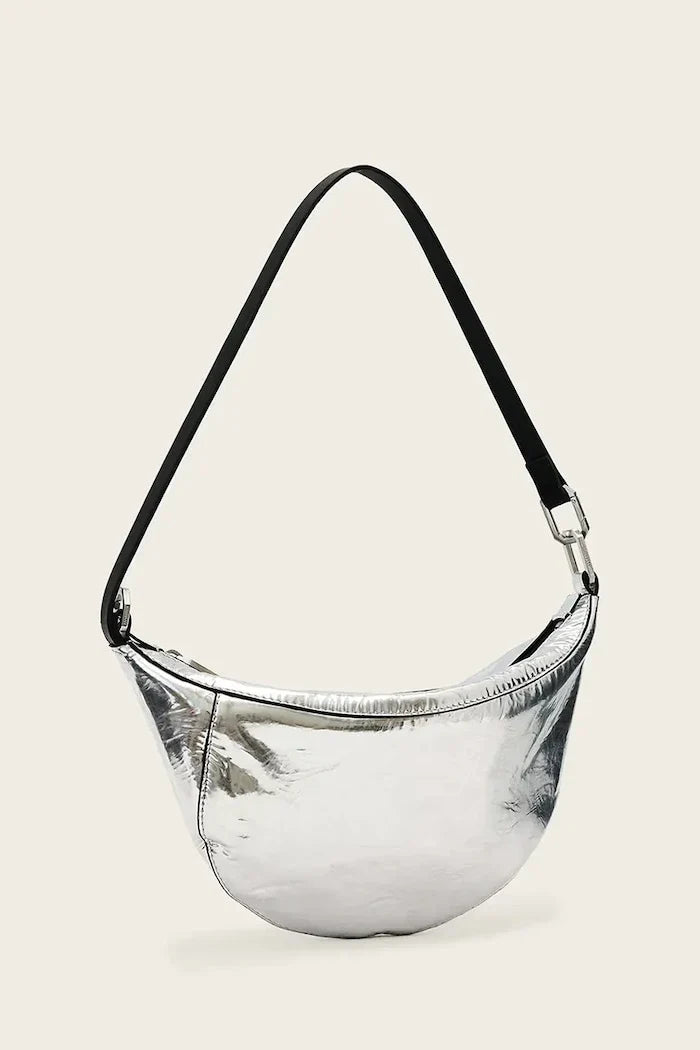 AllSaints kadın deri hobo çanta LUNA