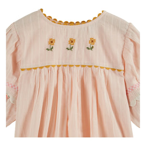 Emile et Ida - Çiçek Nakışlı Bluz | Krem