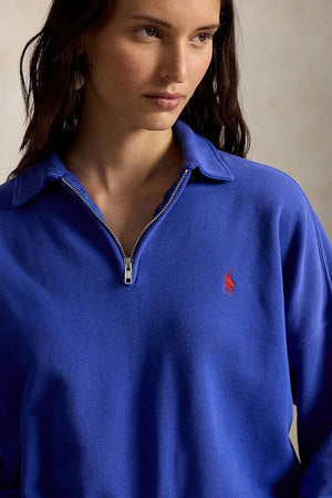 Polo Ralph Lauren women's cotton zip-up sweatshirt
