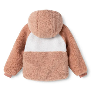 Liewood - Jackson Reversible Sherpa-Style Jacket, Made from Recycled Fibers | Light Pink