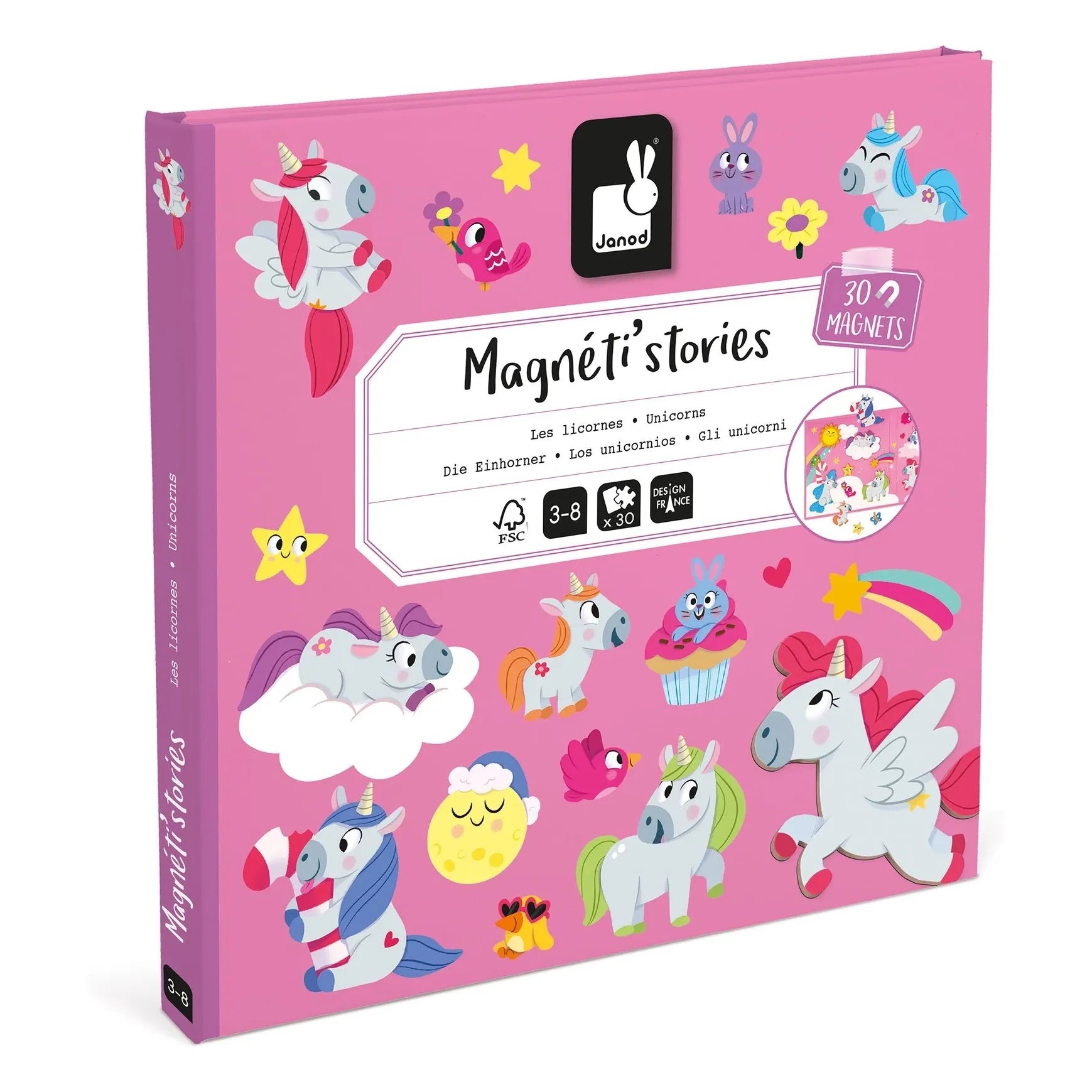 Janod - Magneti'stories - Unicorns