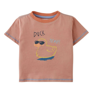 Gingersnaps - Levi Duck T-Shirt | Terracotta