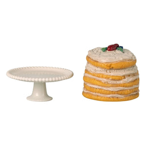 Maileg - Birthday Cake and Stand