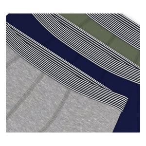 Petit Bateau - Pack of 3 Plain Boxer Shorts | Khaki