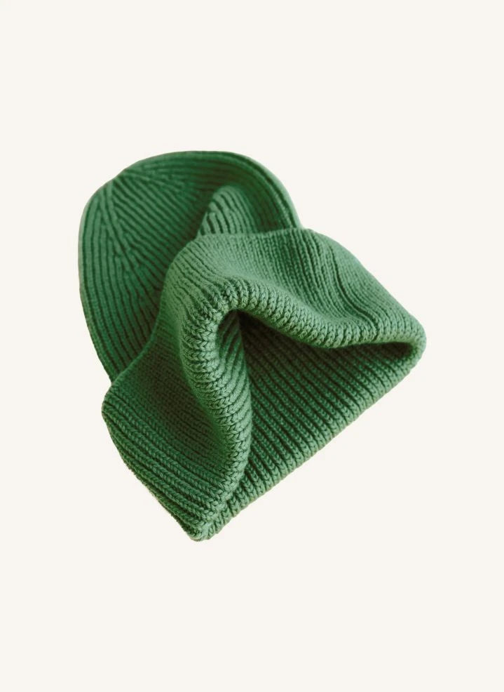 Hvid - Fonzie hat Merino wool | Green