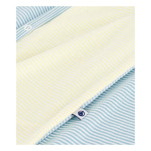Petit Bateau - Striped Comfortable Pajamas | Yellow